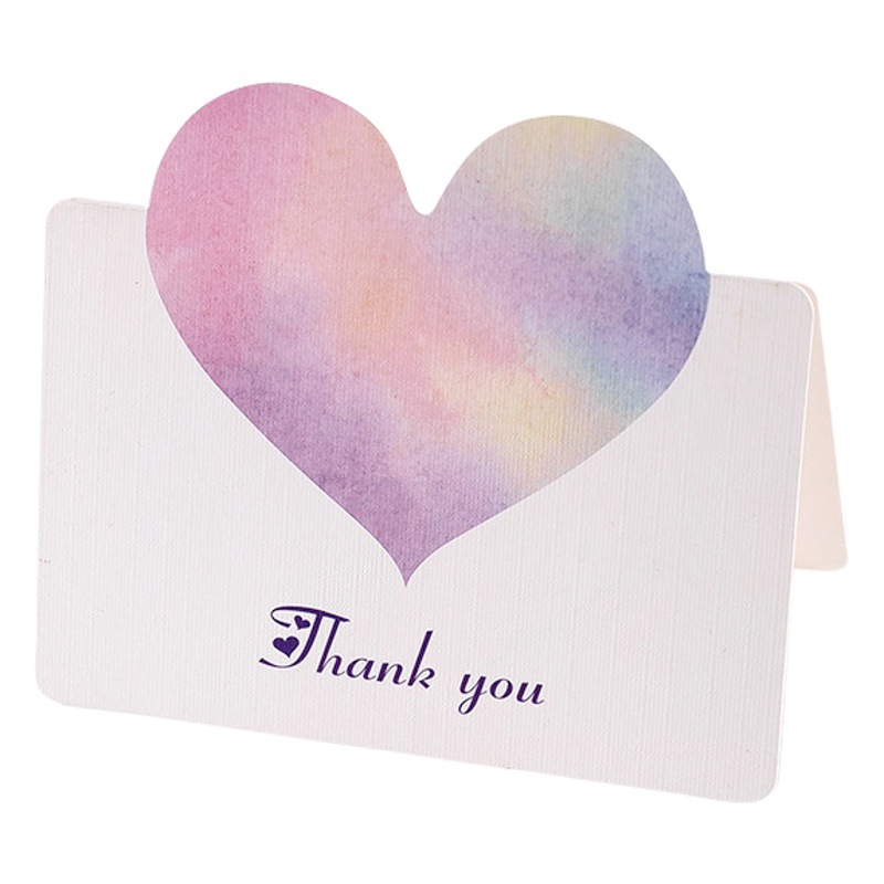 Cross-border source ins Wind small fresh after-sales card flower shop teacher's day Tanabata small greeting card Amazon thank you card