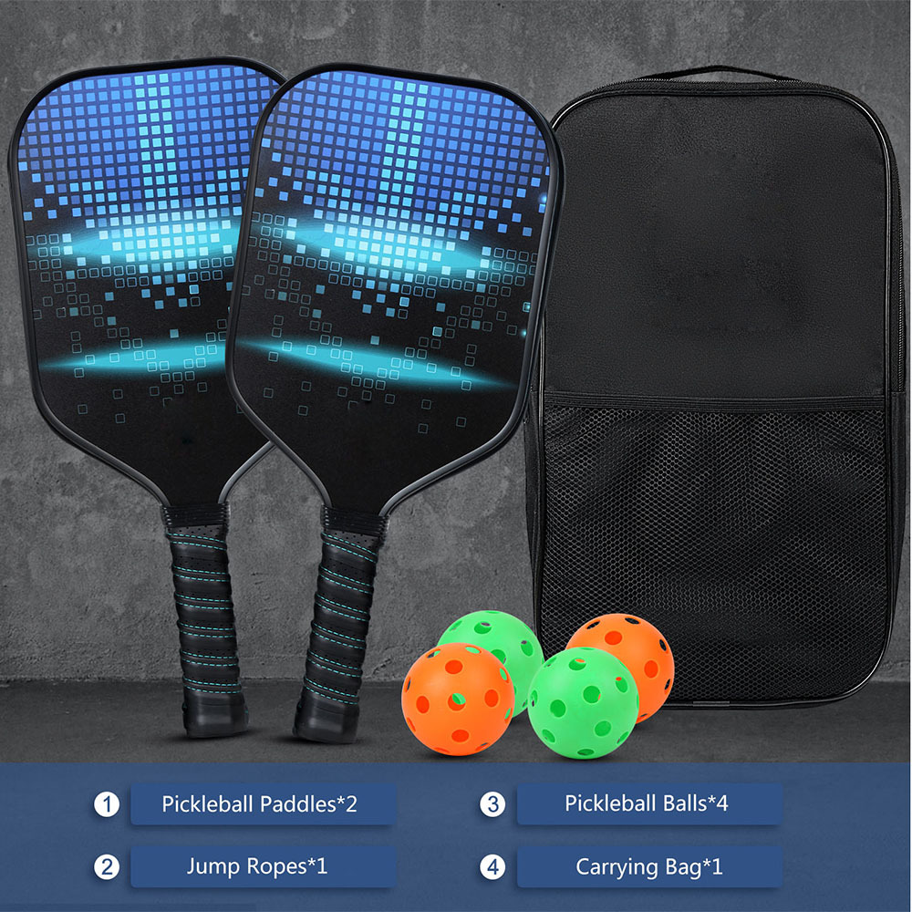 Picture of Glass fiber Yiwu pick racket set outdoor sports pick racket a generation of Pickleball Paddles