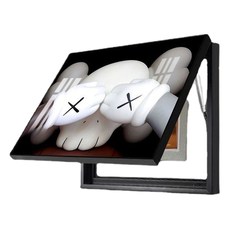 Modern Light Luxury Kaws Watch Box Decorative Painting Trendy Animation Violence Bear Weak Electric Box Switch Box Hanging Painting Wall Mural