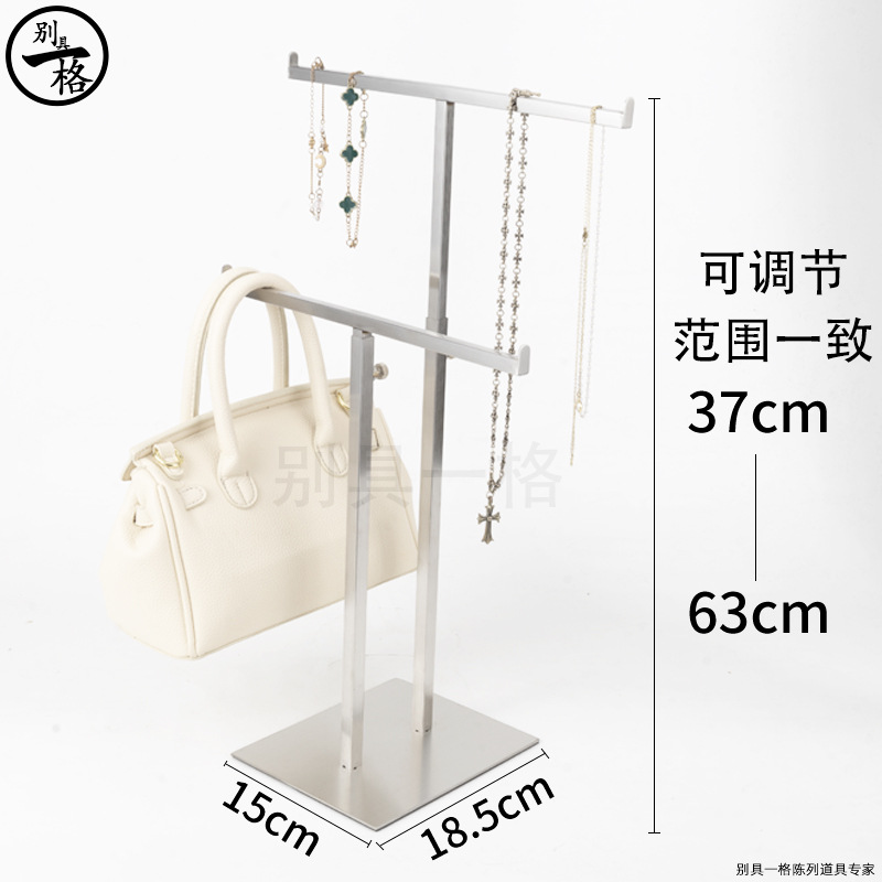 Picture of Manufacturers stainless steel multifunctional tie scarf bag necklace storage display stand clothing store studio soft room