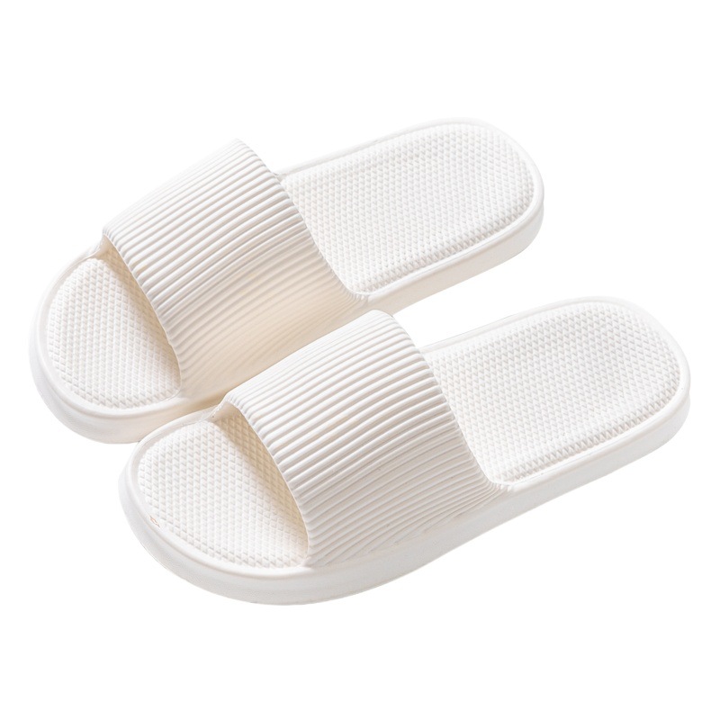 Simple household slippers women's summer indoor thick bottom non-slip bathroom Bath couple eva home slippers men