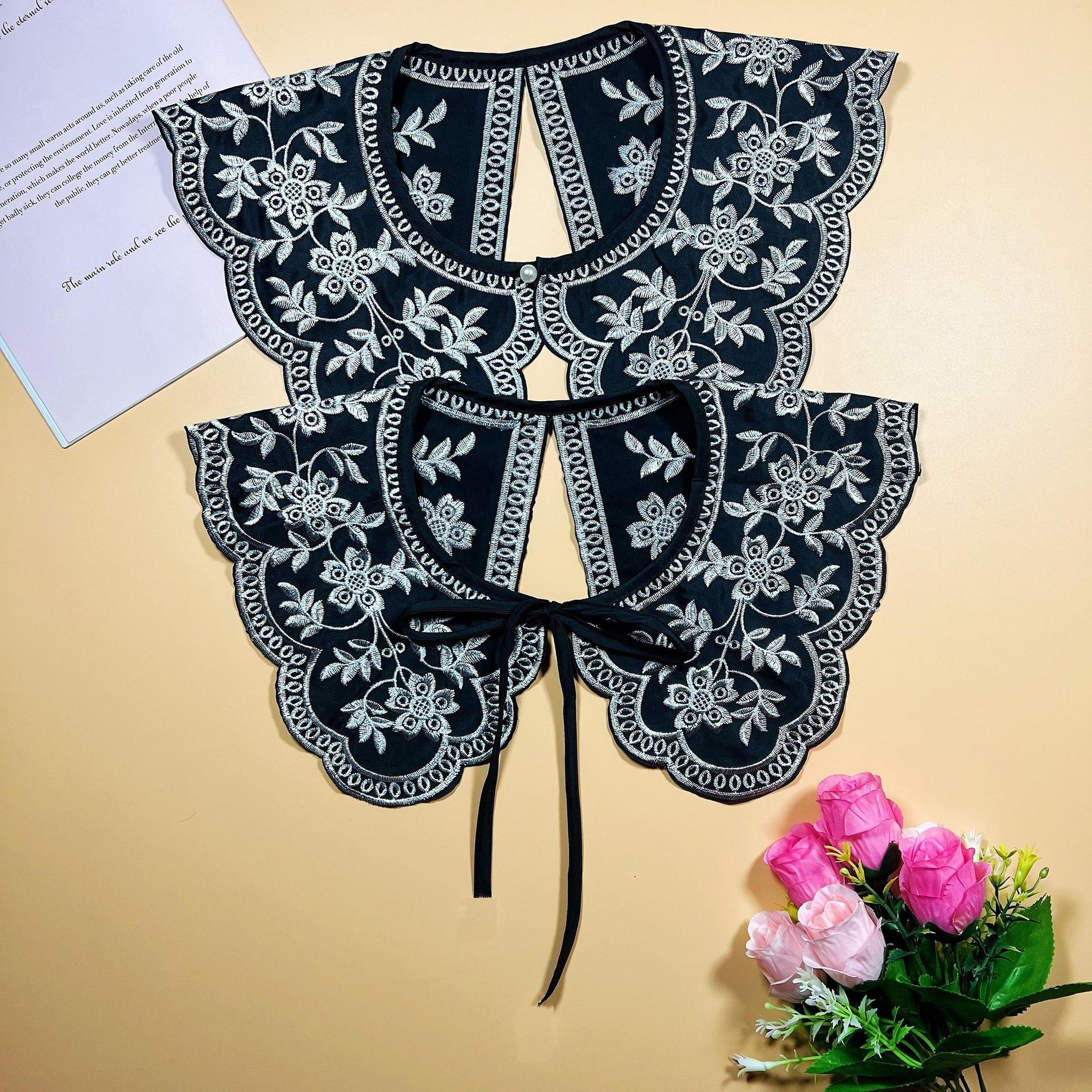 Picture of Korean Style Outer Matching Skirt Small Shawl Adult False Collar Children's Age-reducing Doll Collar All-match Lace Collar Decorative Collar