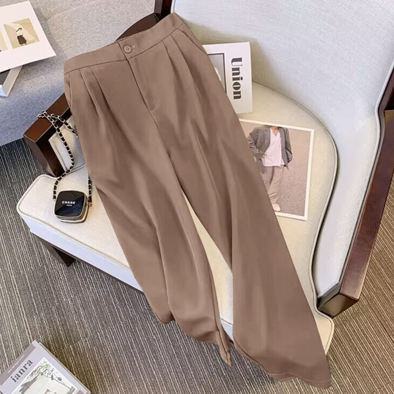Picture of Pink Suit suit Women's 2024 Spring New Design Sense Niche Elegance Suit Wide Leg Pants Two-Piece Set