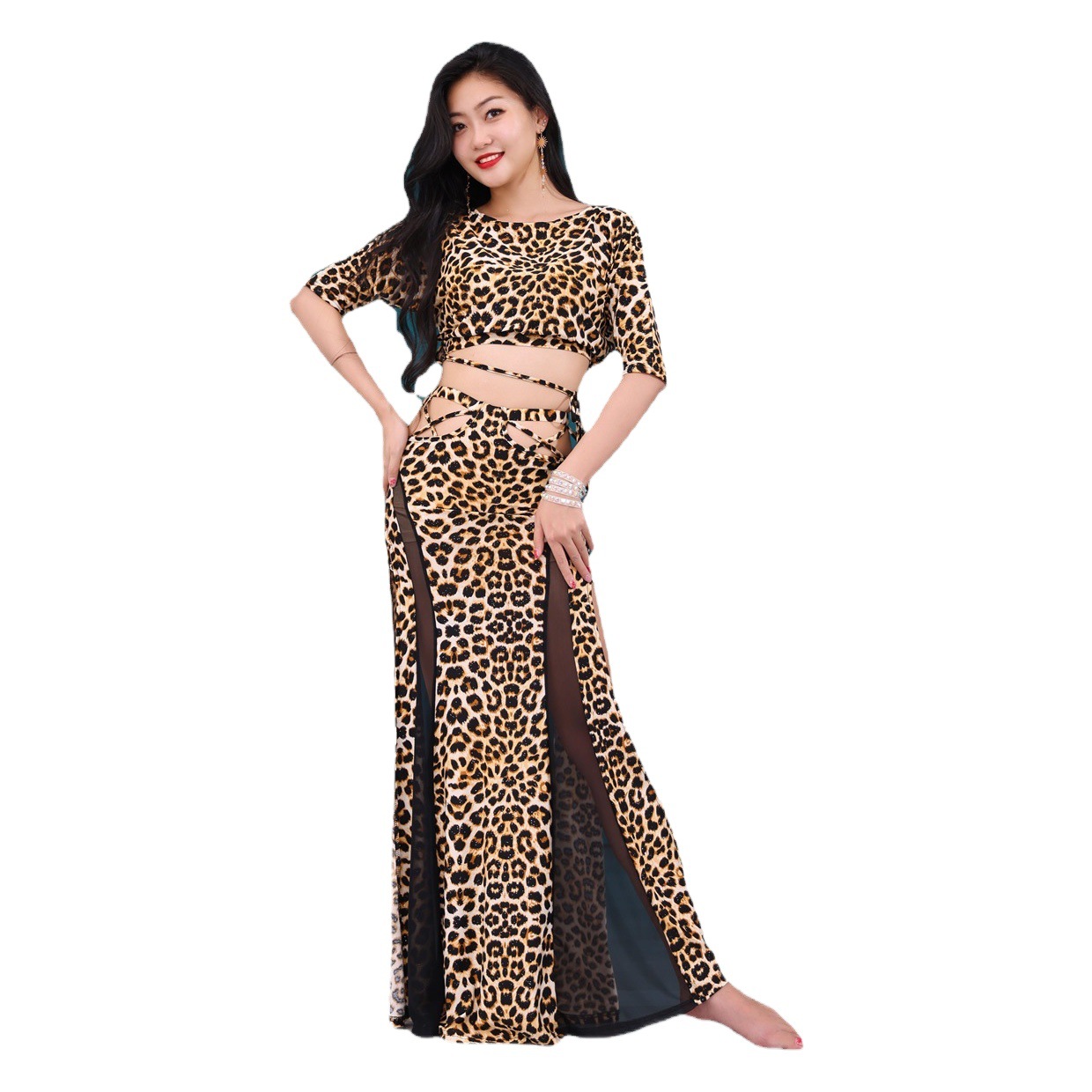 Belly Dance suit Clothing Women's High Waist Belly Covering Practice Clothing Spring and Summer Dancing Clothing Beginners 270/271 3111#