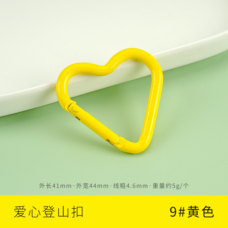 Picture of Color paint No. 5 gourd-shaped carabiner aluminum alloy jewelry accessories hand-adjusted water bottle keychain