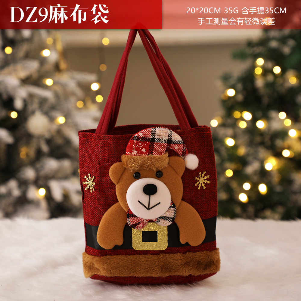 Picture of Christmas Gift Apple Bag Handbag Adult Children Children Christmas Gift Decoration High-end Gift Bag