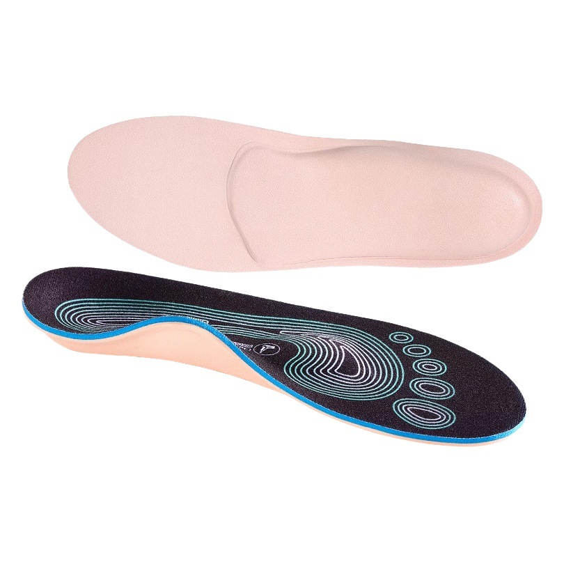 Picture of Cork Flat Foot Arch Support Insoles Flat Foot Arch Pads X-Shaped Leg Correction Calf Correction Leg Shape Correction for Women