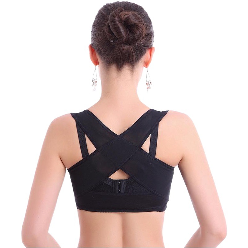 Hunchback Correction Bra, Adjustable Breast-Retracting, Push-Up, Adjustable Body-Shaping Breast Support, Vest, Body-Shaping Breast-Retracting Bra