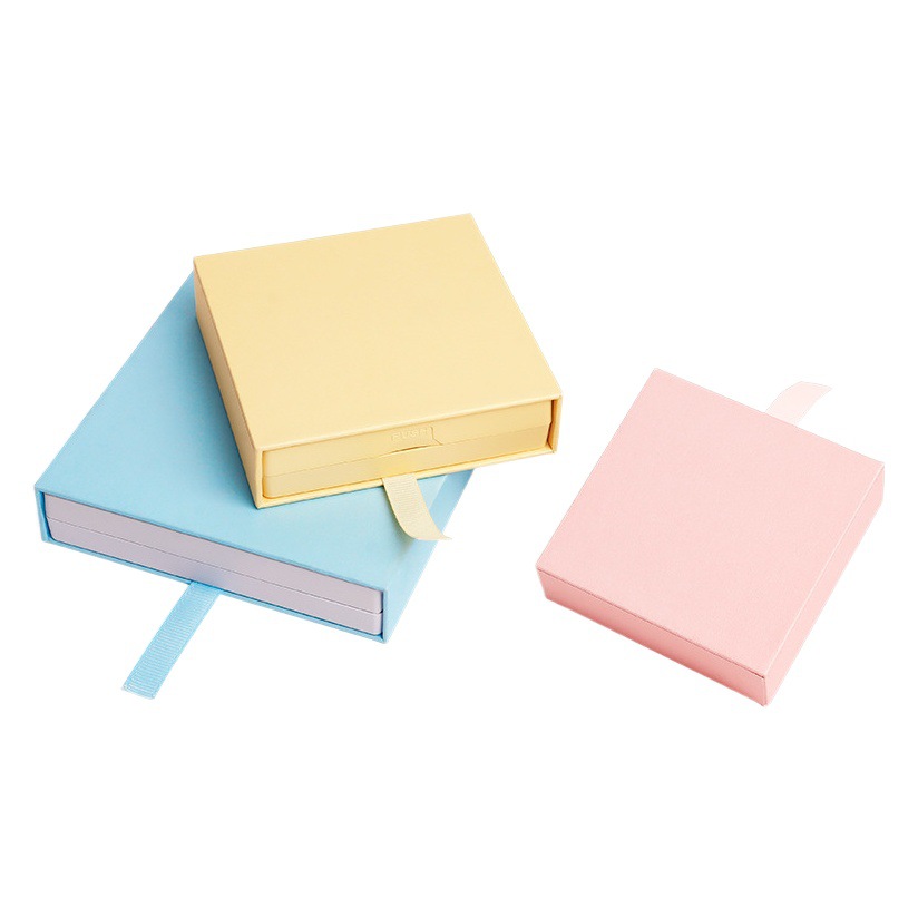 Anti-Oxidation Jewelry Box Drawer-Type Pe Film Storage Suspension Box Bracelet Box Earrings Bracelet Packaging Jewelry Box