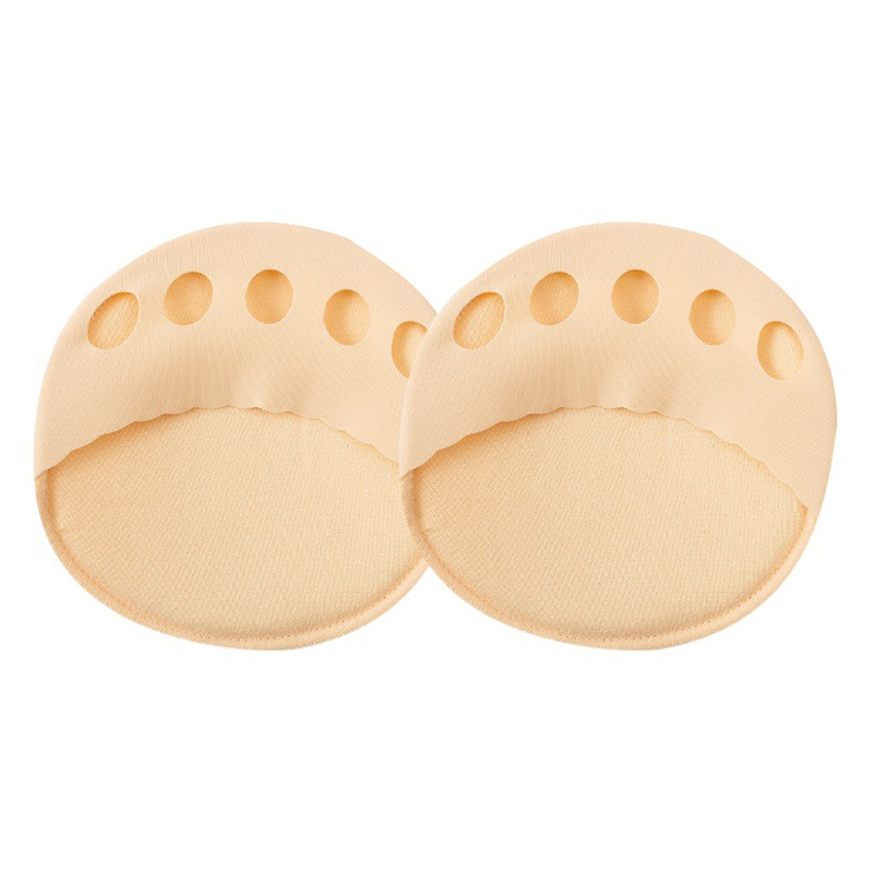 Forefoot Pad Toe-exposed Socks Pad Women's Half-length Socks Sandals Socks Five-finger Socks Invisible Forefoot High Heels Non-slip Pad