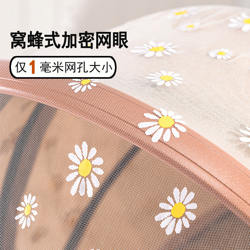 Picture of Baby carriage mosquito net full cover printed stroller mosquito net increased encryption baby umbrella anti-mosquito net mosquito net cover universal