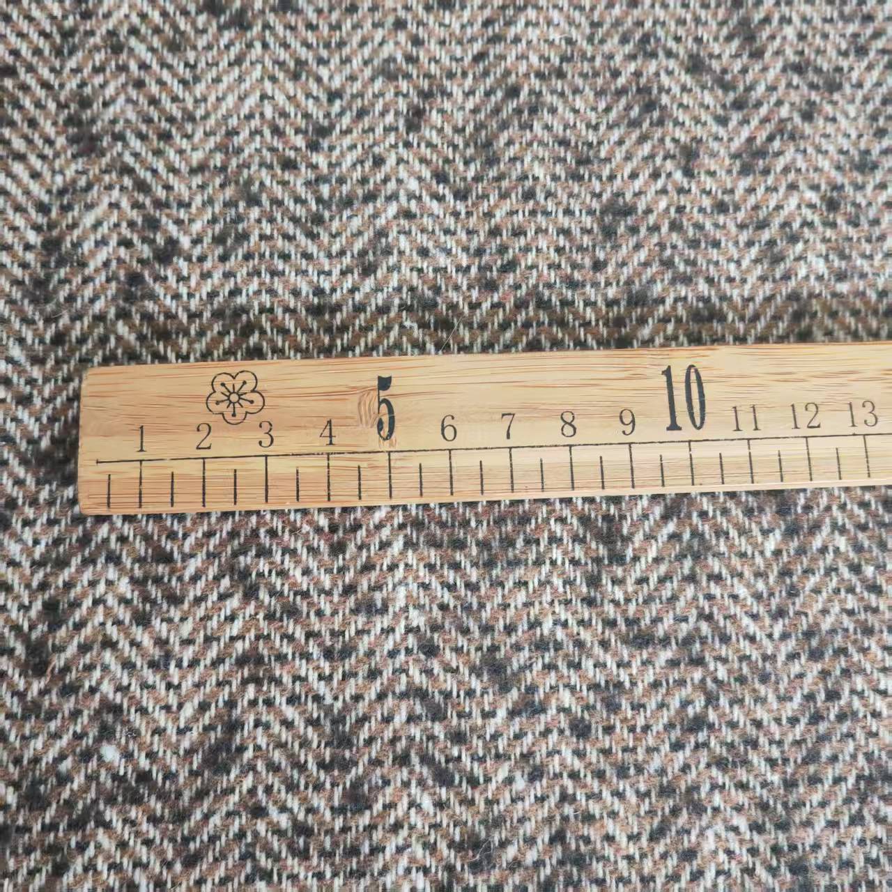 Picture of Shaoxing manufacturer spot 25 autumn and winter wool circle herringbone suit fashion shoes hat luggage coarse herringbone wool