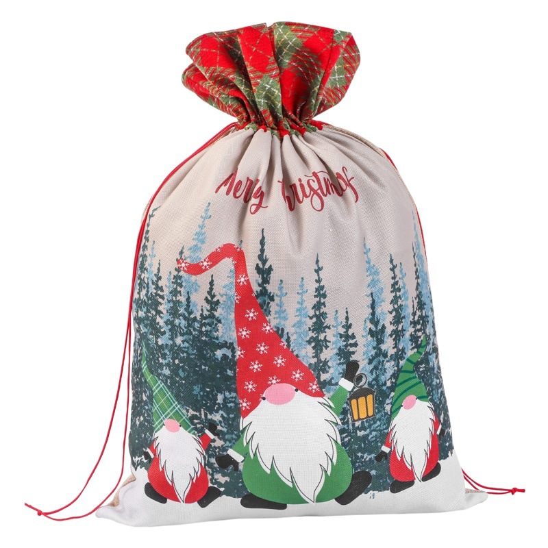 Christmas Props Christmas Faceless Old Man Gift Bag Old Man Dress Up Christmas Bag Christmas Gift Bag Supplies