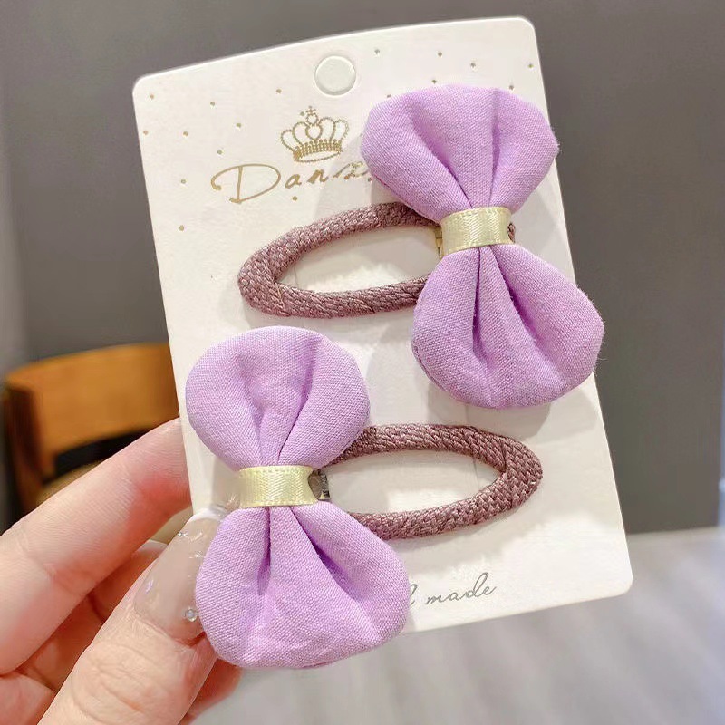 Picture of New Flower hairpin fresh baby hairpin headdress flower children's hair accessories do not hurt hair BB clip girl bangs clip headdress