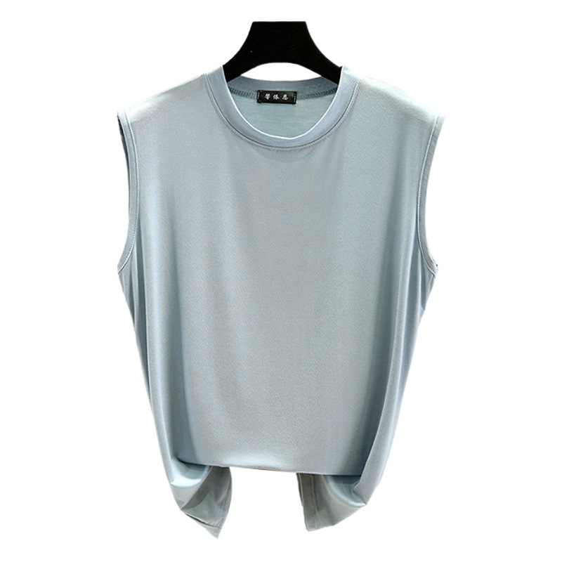 Modal Crewneck Loose Vest Women's All-match Outer Wear Casual Sleeveless Home Base Shirt Sling Thin Top