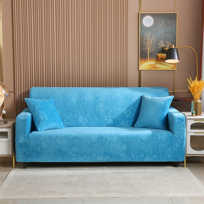 Picture of New Style Thickened Crystal Velvet Light Luxury Jacquard Sofa Cover Cover All-inclusive Elastic Multi-functional Sofa Cover Cloth Anti-cat Scratch