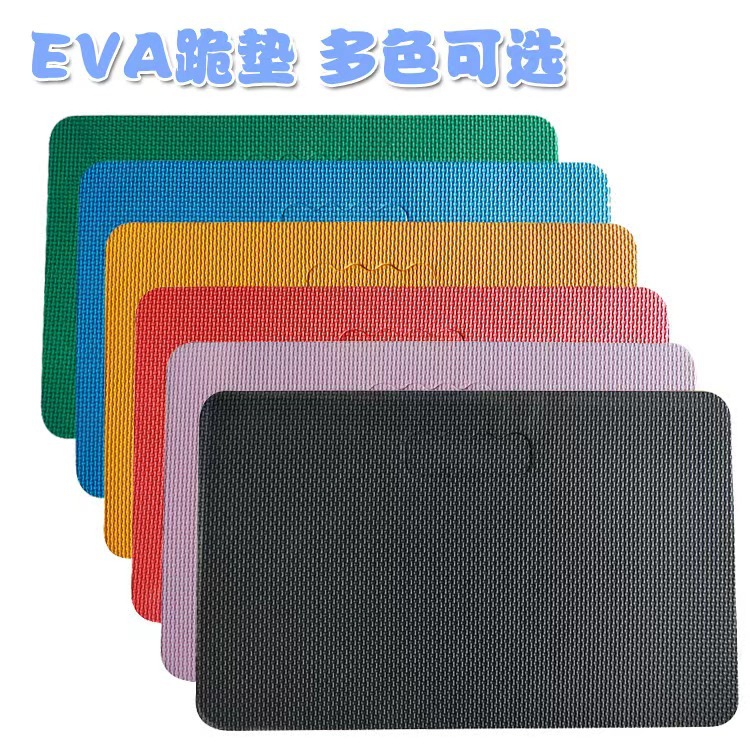 Single-sided embossed EVA garden kneeling mat travel cool mat non-slip wear-resistant lightweight mat can be printed logo