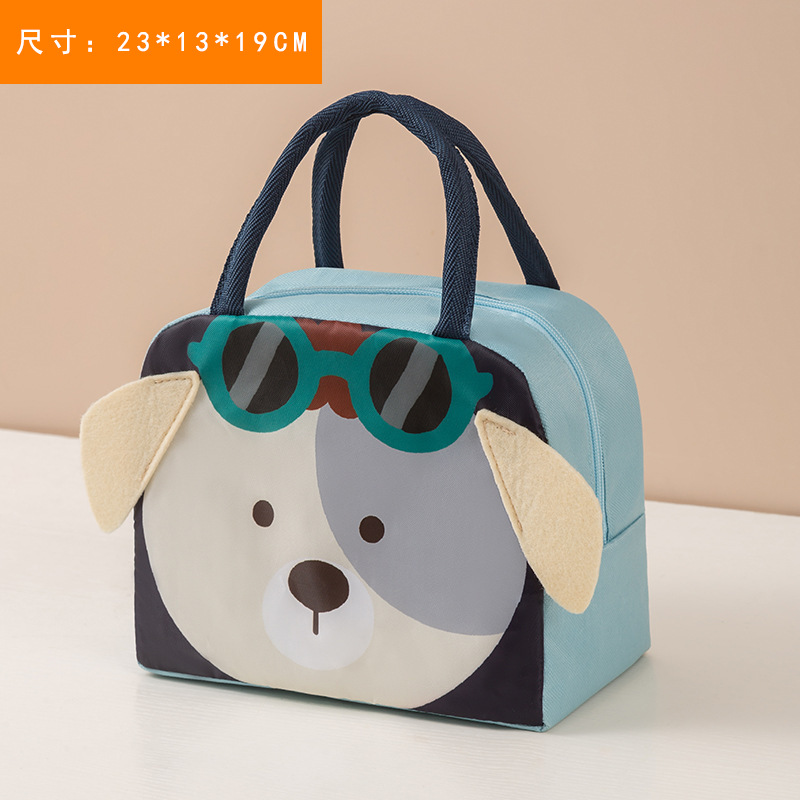 Picture of New fresh lunch box bag thickened aluminum foil insulation cold cartoon lunch bag student portable insulation lunch bag