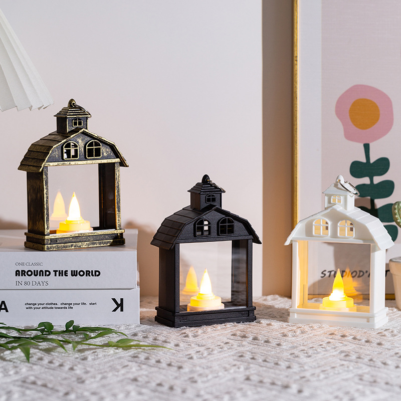 Ins Internet Celebrity Small House Night Light Creative Bedside LED Desktop Atmosphere Lamp Table Lamp Ornaments Birthday Gift