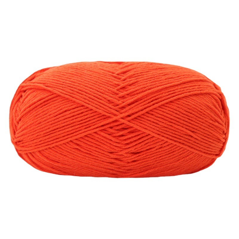 Yupou 5-Strand Combed Baby Cotton Milk DIY Thick Wool Ball Handmade Crochet Material Five-Strand Cotton Thread