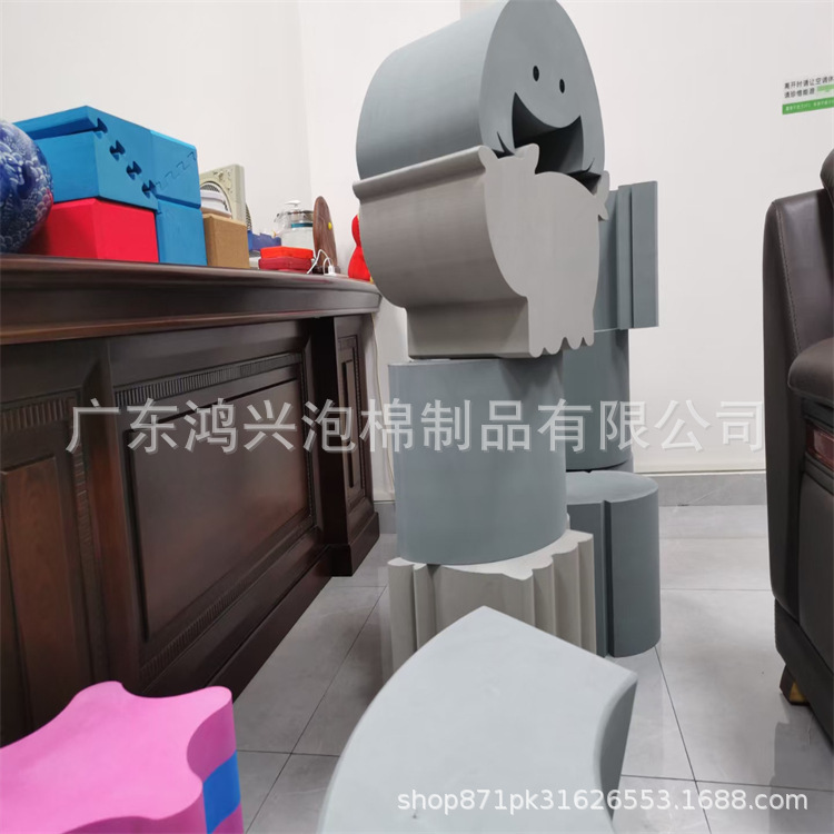2025 Flocked Sponge Packaging Material High Density Shock Absorption Eva Wire Cutting Process Compression Resistance Buffer