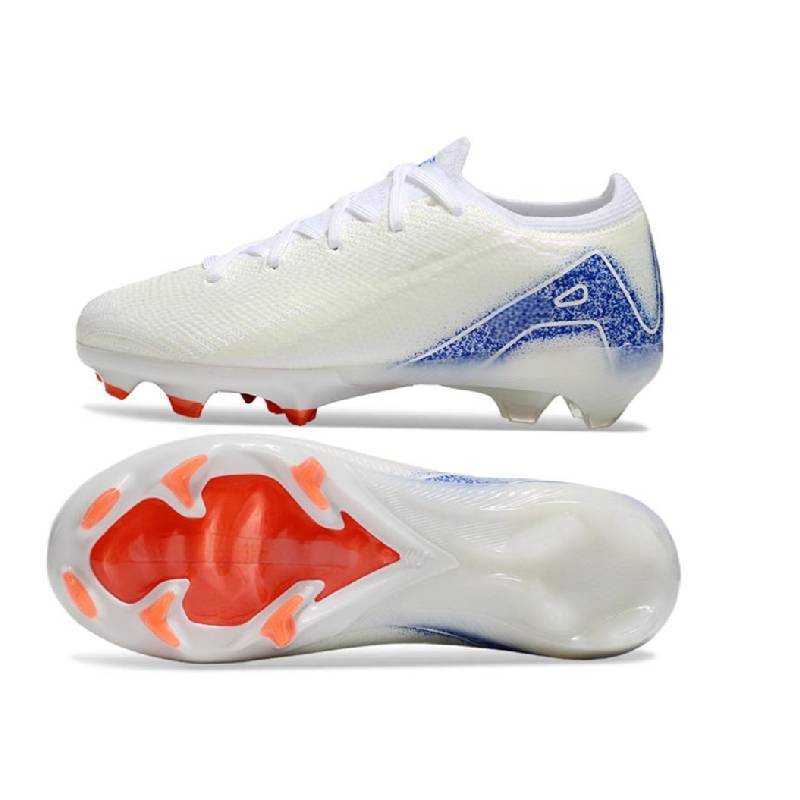 Hot cross-border children's shoes football shoes 16 generation FG low-top air cushion fully knitted waterproof Champions League a pair can be sold 30-35