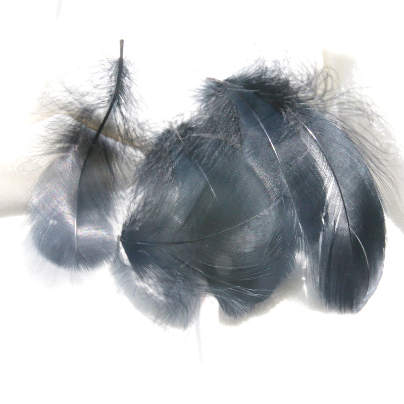 Picture of diy handmade color floating feather goose feather dream catcher wave ball gift box filling decoration materials