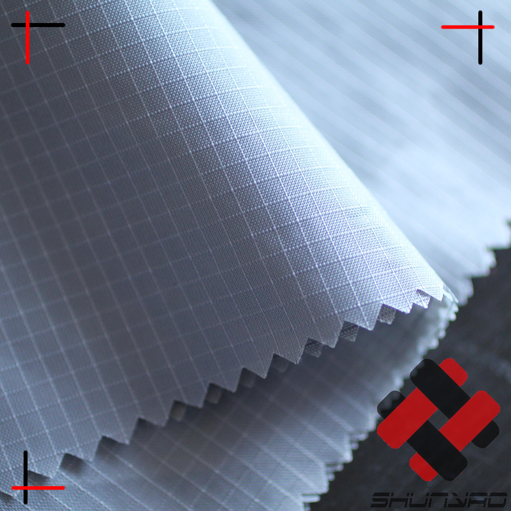 Shun Yao 210T Nylon Float Fabric 70D Tear-proof Nylon Plaid Fabric