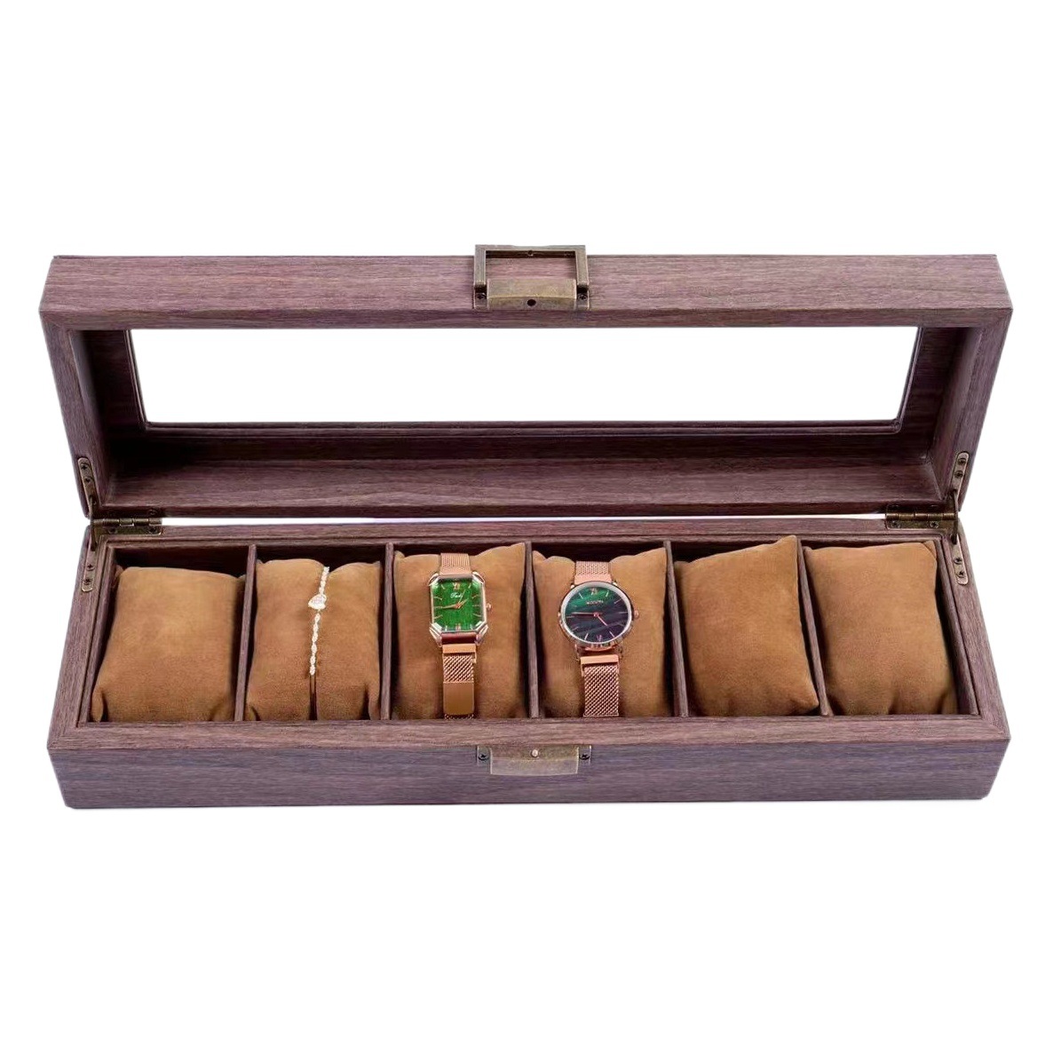 12-Slot Watch Storage Box, High-End Mechanical Watch Box, Jewelry Bracelet Watch Packaging Box, Display Box