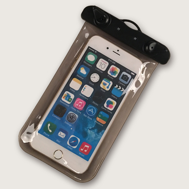 Picture of Wholesale Touch Screen Transparent Outdoor Swimming and Diving Supplies Mobile Phone Waterproof Bag New Apple Waterproof Mobile Phone Case