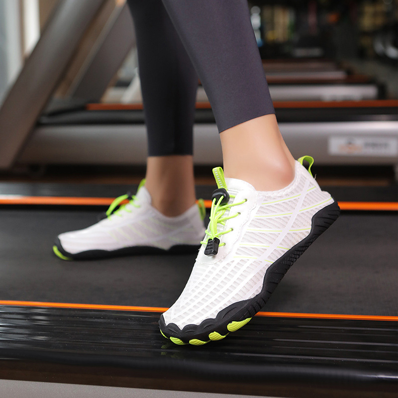 Indoor Fitness Shoes for Men and Women, Skipping Rope Shoes, Soft-Soled Yoga Shoes for Couples, Outdoor Swimming Shoes
