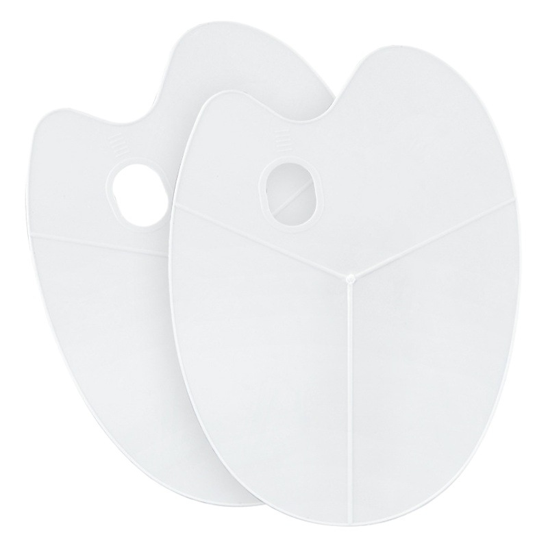 Maglitt palette wholesale transparent large palette Oval oversized wooden palette paper suit