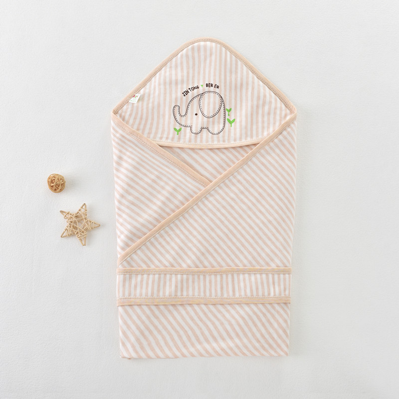 Picture of Newborn Baby Bag Single Pure Cotton Spring and Autumn Thin Bag Towel Holding Quilt Newborn Baby Bag Quilt