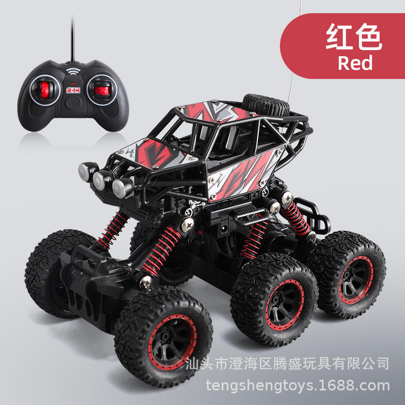 Picture of Alloy Climbing Bike Mountain Bigfoot Six-wheel Remote Control Alloy Car Off-road Alloy Children's Toy Car Boy's Toy