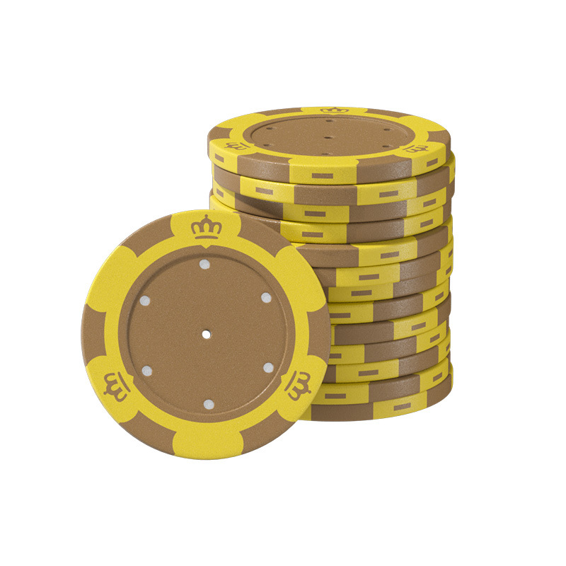 Picture of Blank chip coins, crown clay chip points, concert support images, customizable, no face value chip coins