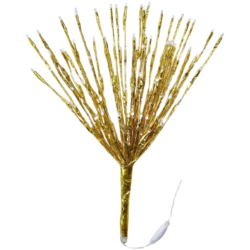 LED light smoke lamp explosion star tree hanging light spring festival Christmas scenic spot Shopping Mall Park Light Festival light decoration
