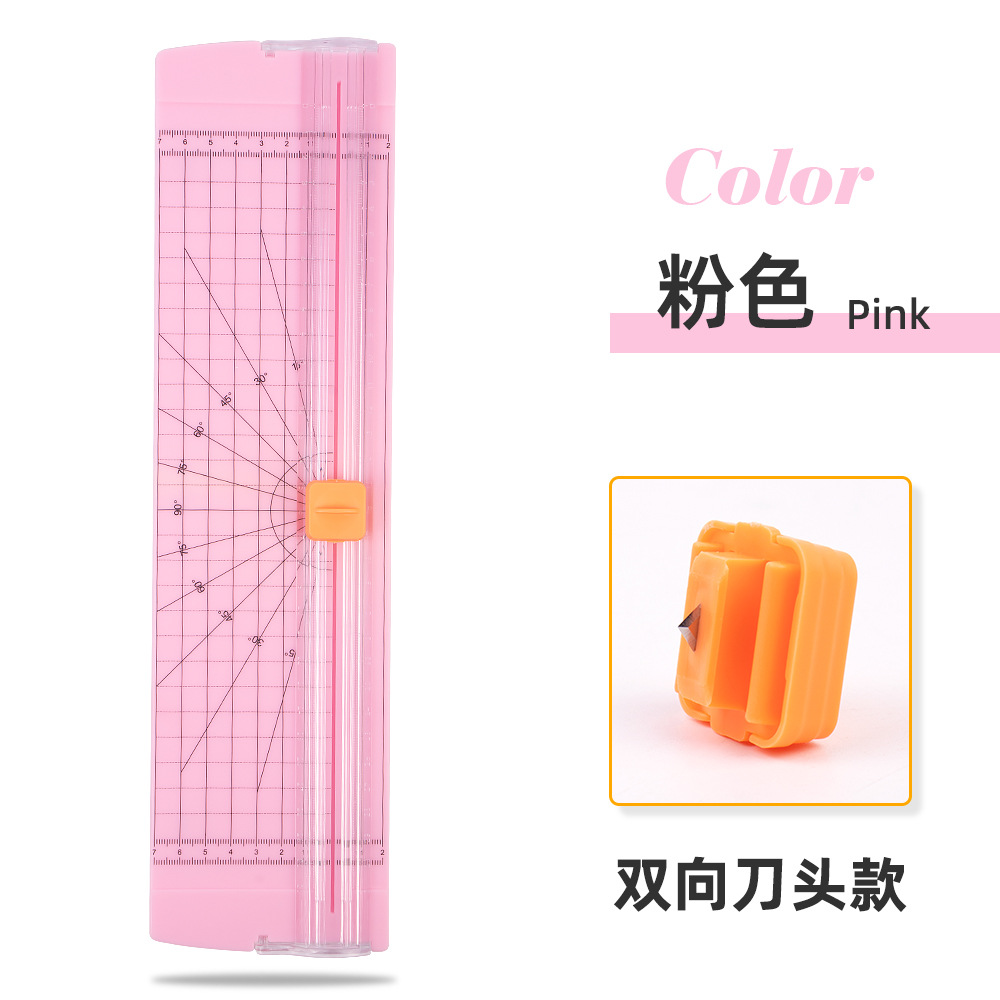Picture of Two-Way Cutting A4 Paper Cutter Small Mini Paper Cutter Student Handmade Paper Cutter Paper Cutter Paper Cutting Machine