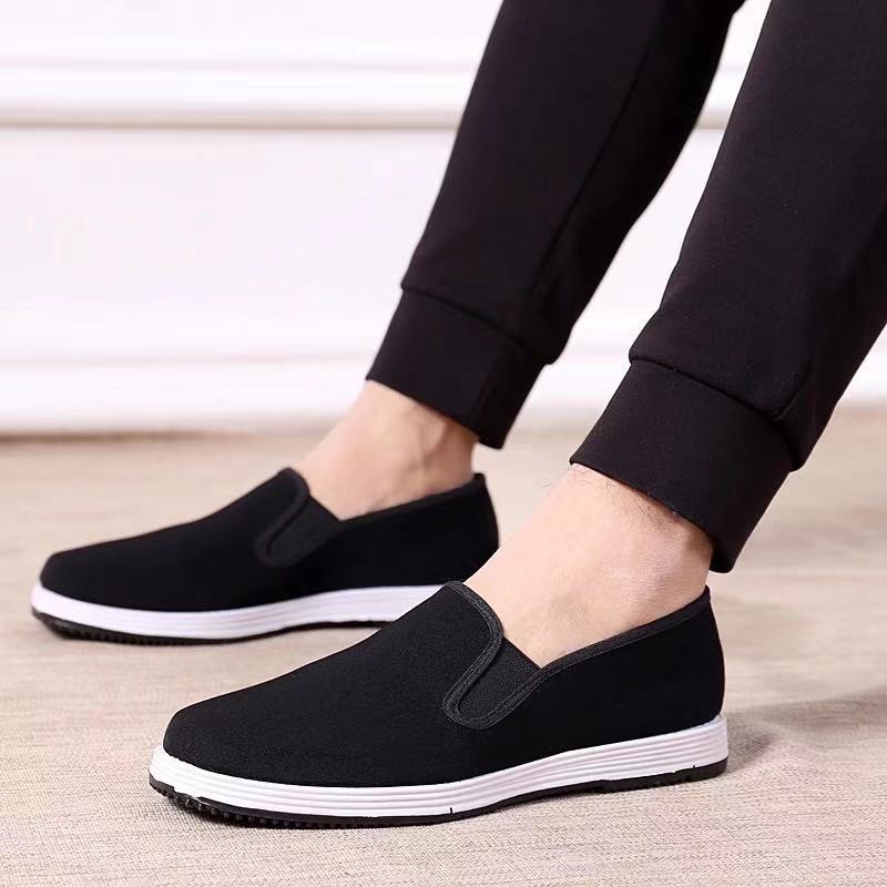 Picture of Old Beijing Cloth Shoes Men's Summer Non-Slip Smelly Wear-Resistant Work Shoes Labor Protection Driving Shoes Breathable Casual Comfortable Wholesale