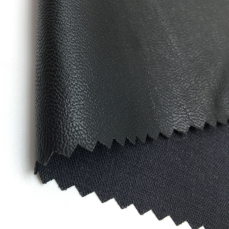 Picture of Spot wholesale factory wholesale Chimera 0.4 full viscose garment leather PU leather jacket leather skirt leather pants leather