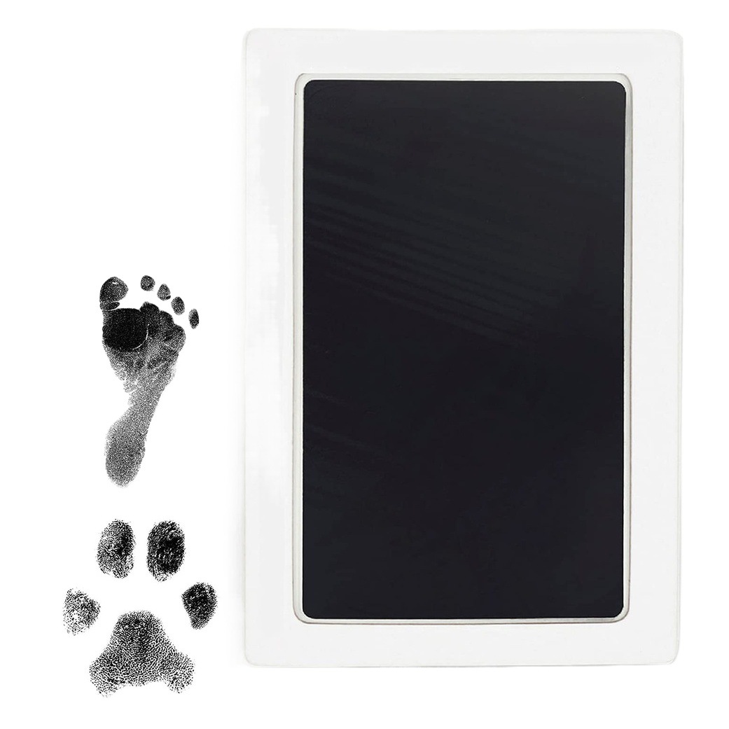 Picture of Pet children's wash-free footprints rubbing commemorative photo album postcard DIY production pet supplies cross-border distribution