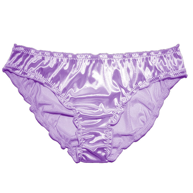 Picture of Cross-border Amazon Large Size Women's Underwear Low Waist European and American Sexy Soft Comfortable Super Stretch Color Thong Pure Cotton