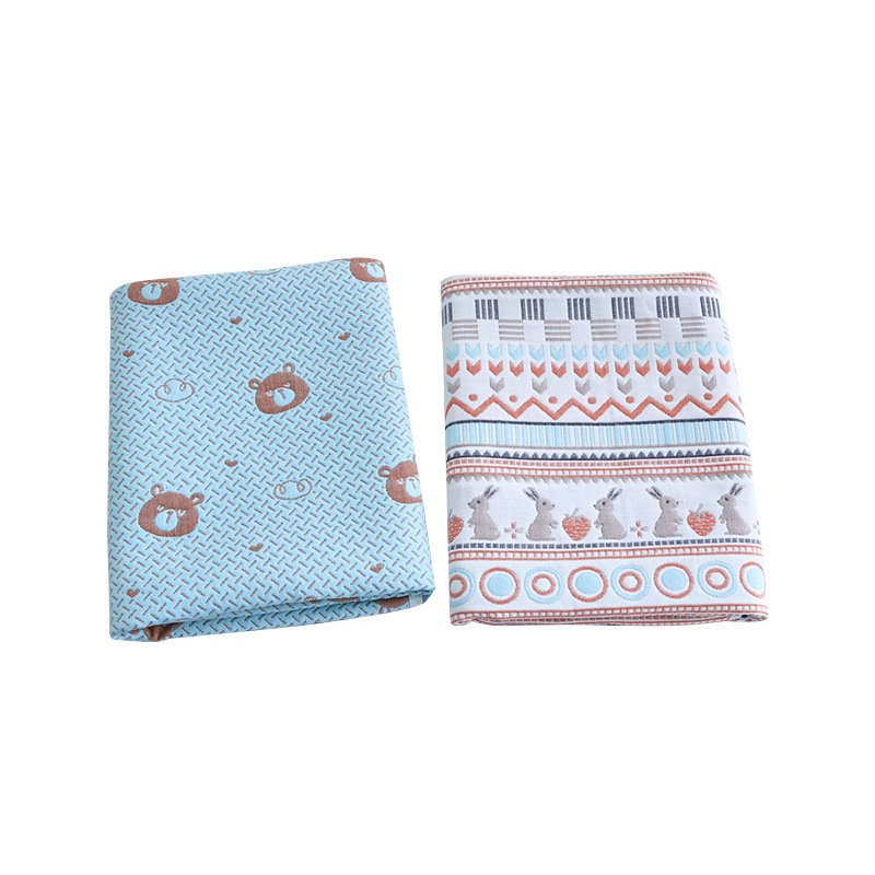 Picture of Newborn mat factory wholesale summer cartoon printing and dyeing baby mat breathable cool crib ice mat