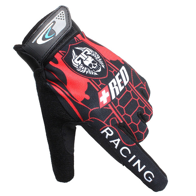 Picture of Cycling gloves for men and women students in spring and summer outdoor cycling non-slip touch screen breathable bicycle mountaineering full finger gloves