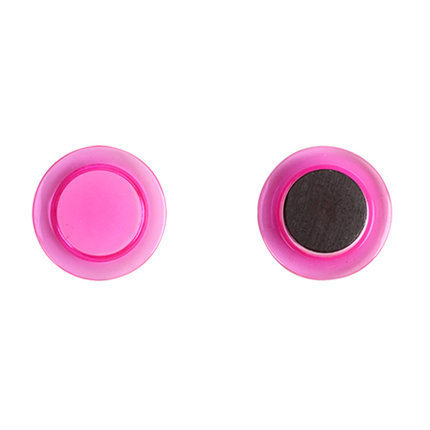 Picture of Color transparent magnetic particles magnet magnetic buckle magnetic beads teaching magnet blackboard magnetic buckle magnetic particles 10/row 20mm