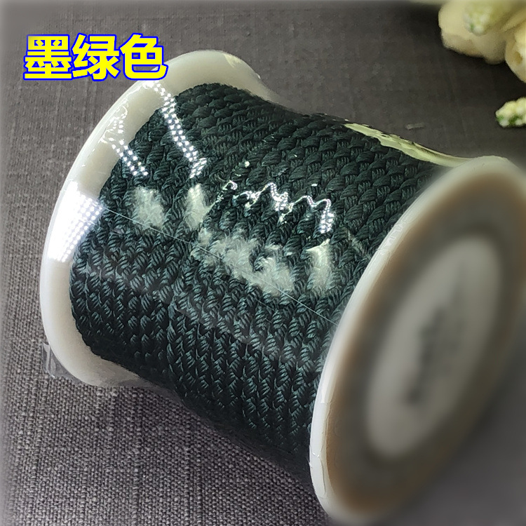 Picture of Taiwan line 3mm wear-resistant twist dragon pattern rope hand woven diy jade beeswax necklace rope hand rope wire