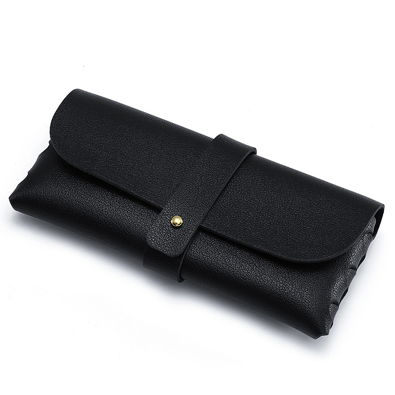 Picture of Factory Batch Glasses Case in stock New Single Nail Leather Sunglasses Bag Hand-woven Sunglasses Box Printable LOGO