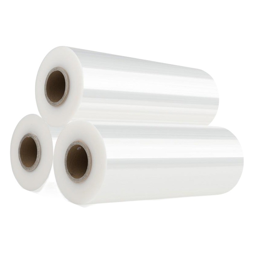 PE wrapping film 50cm wide transparent packaging stretch film Self-adhesive tray plastic film manufacturers wholesale