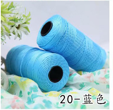 Picture of Three strands of nylon thread twine hook wire knitting hook hat shoes line car seat ice silk wool manufacturers wholesale