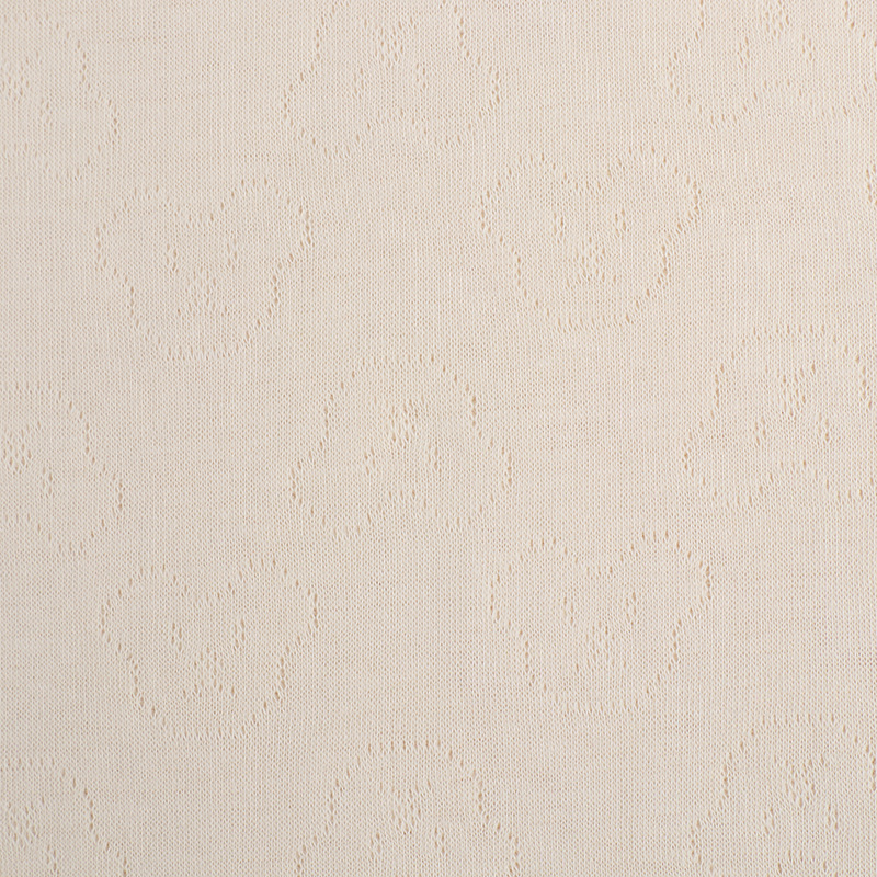 Picture of in stock Knitted Double-Layer Jacquard Unpadded Fabric Breathable Neonatal Monk Jompon Air Layer Fabric