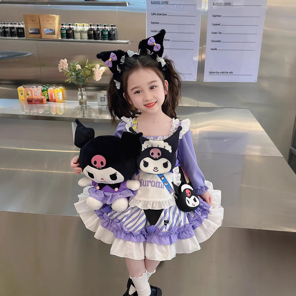 [Factory Outlet] Girls Kulomi Lolita Princess Skirt 2024 Spring and Autumn New Style Puffy dress